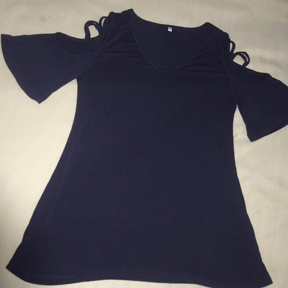 Navy blue shirt